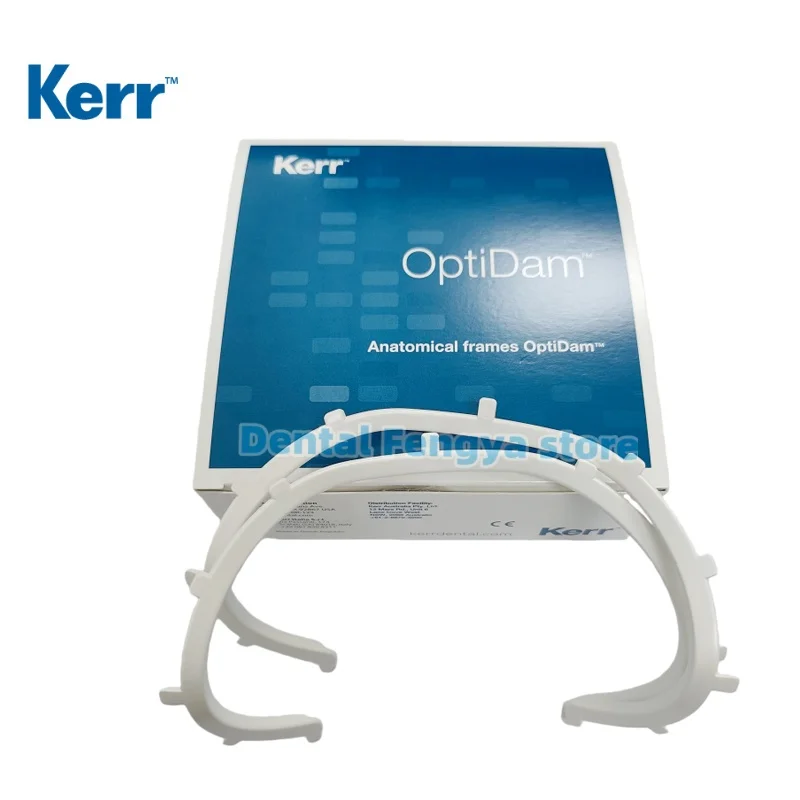2Pcs/Box Kerr OptiDam Rubber Dam Frame 5202 Anatomical Rubber Dam Frame Dental Oral Care Isolation Accessory
