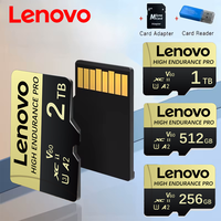 Lenovo Mini Micro TF SD Card 512GB 256GB SD Memory Card 2TB 1TB High Speed Cartao De Memoria 128GB For File Storage Phone Camera