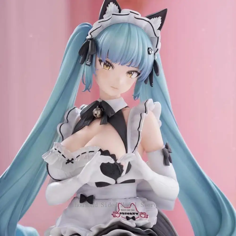 오리지널 푸류 누들 스토퍼 피규어 니케: 승리의 여신 유니 (비열한 하녀) 액션 피규어 14CM 애니메이션 모델 인형 선물