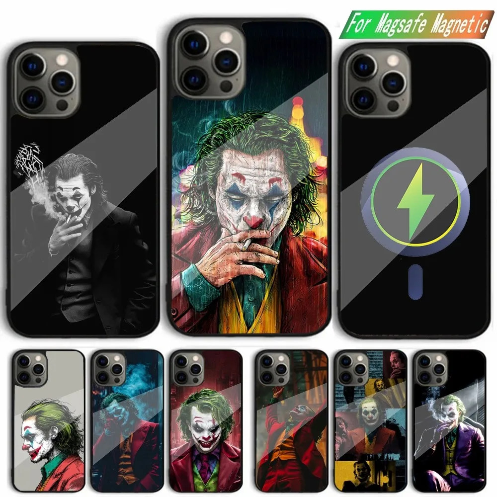 Happy F-Face J-JokerS-S Phone Case For iPhone 15,14,13,12,11,Plus,Pro,Max Mini Magsafe Magnetic Wireless Charging