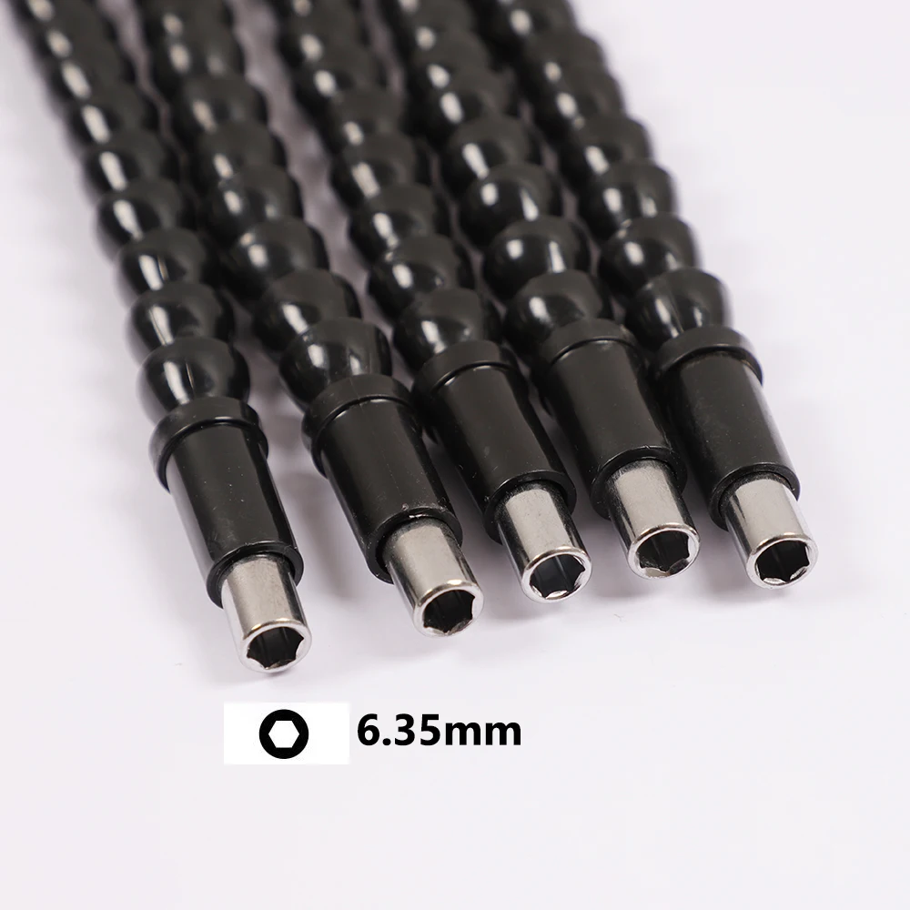 1Pcs 200/250/275/300/400mm Flexible Shaft Bits Extension Screwdriver Bit Electric Drill Hex Screwdriver Power Tools Accessories