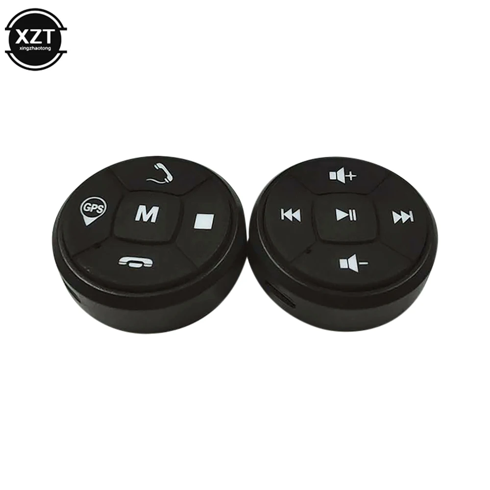 Car Multi-function Button Remote Control Car Steering Wheel Wireless Control Button for Car Radio DvD GPS Multimedia Navigation