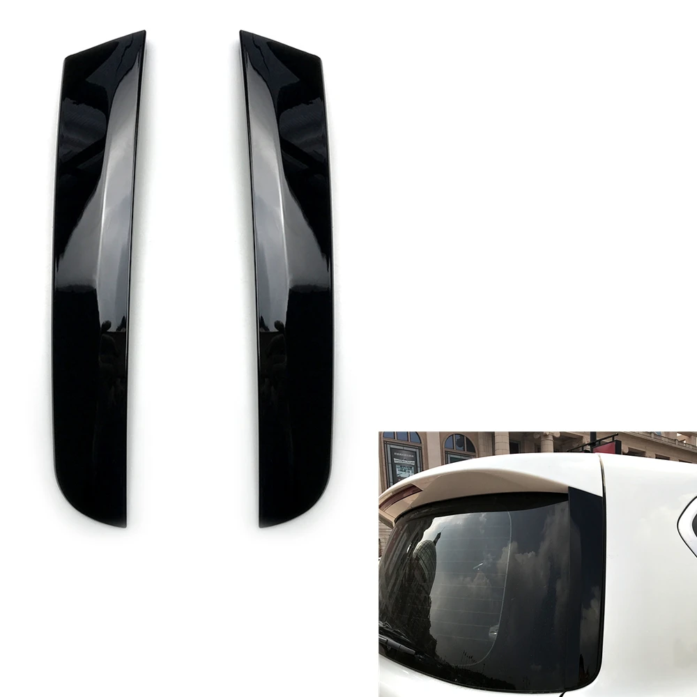 

Rear Window Trim For Nissan Patrol Y62 2010-2018 Side Spoiler Wing Glossy Black Tail Gate Canard Splitter Trunk Windshield Cover