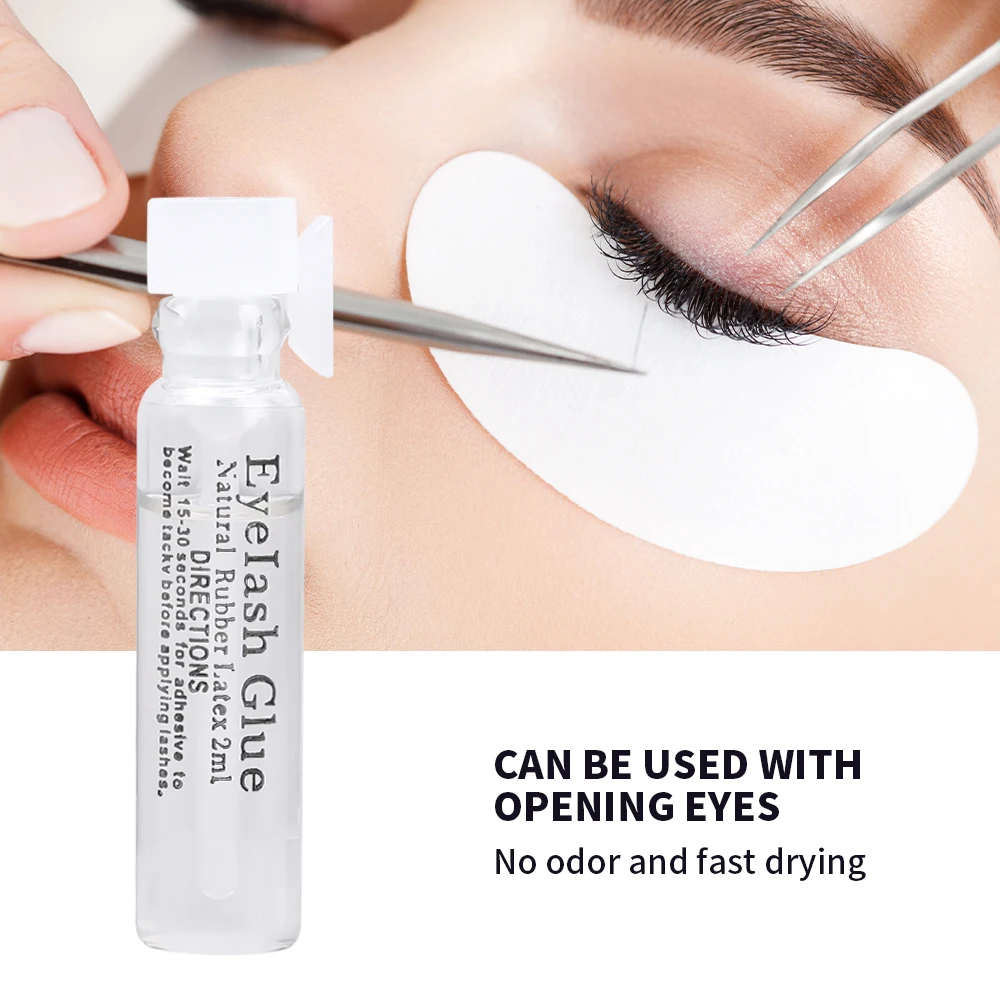 Professional Eyelash Glue Waterproof Quick Dry Adhesive False Lash Glue Clear Black Easy Fake Eyelashes Extension Glues Cosmetic