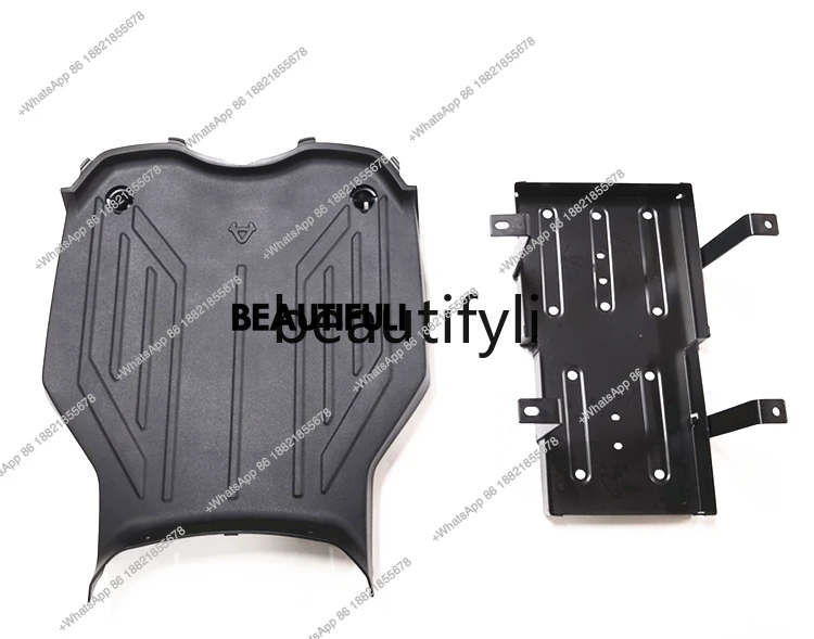 Electric vehicle F400T lead-acid foot pedal board battery compartment lower guard plate original accessories