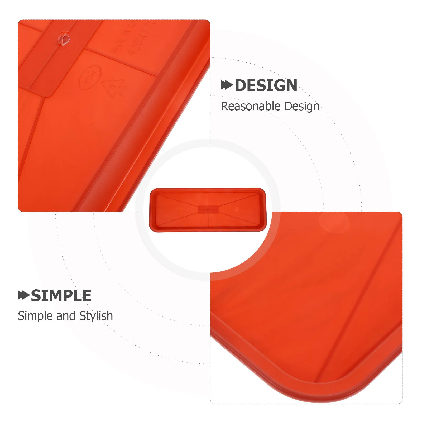 

10 Pcs Indoor Plant Pot with Saucer Plastic Tray Planter Water Catcher for Plants