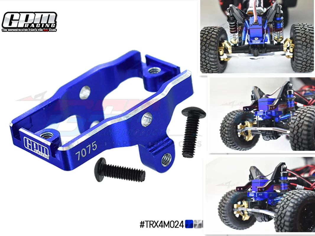 

Алюминиевое сервокрепление GPM 7075 для TRAXXAS TRX4M 1/18 4WD Ford Land Rover 9739 TRX4M024