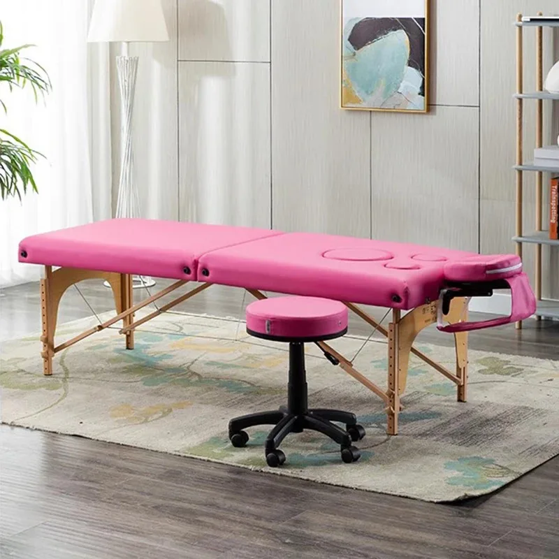 Portable Aesthetic Table Professional Beautician Stretcher Spa Bed Chair Cosmetologist's Couch Beauty Maca Portatil Salon