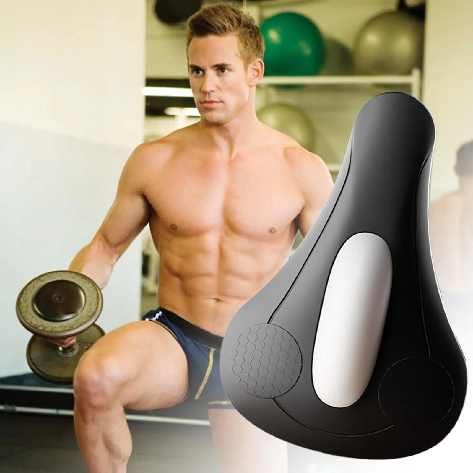 Electric Pelvic Floor Strengthening Muscle Exerciser Ergonomic Kegel Fitness Training Device Rechargeable for Physical Therapy