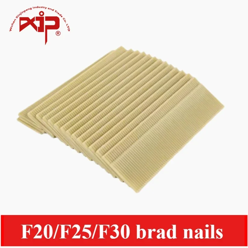 

Finishing Nails Plastic Composite F20/F25/F30 Polymer Brad Nail Upholstery Furniture Fasteners Pin for Furniture Installation