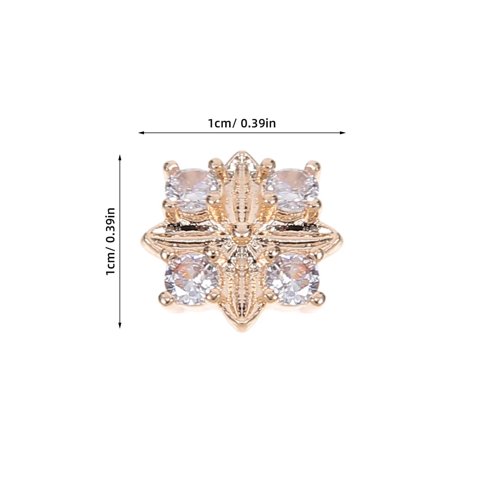 12Pcs Vintage Decorative Nail Charms Rhinestones Nail Art Supplies Wedding Party Manicure Rhinestones Charms for Jewelry Making