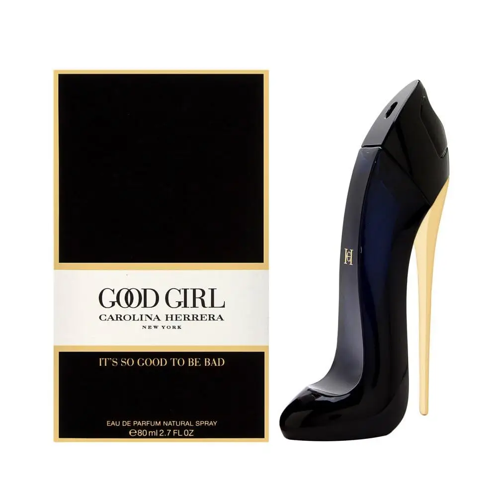 Carolina Herrera Good Girl EDP 2,7 oz / 80 ml – Perfume de mujer oriental floral dulce de larga duración, regalo de lujo para Navidad