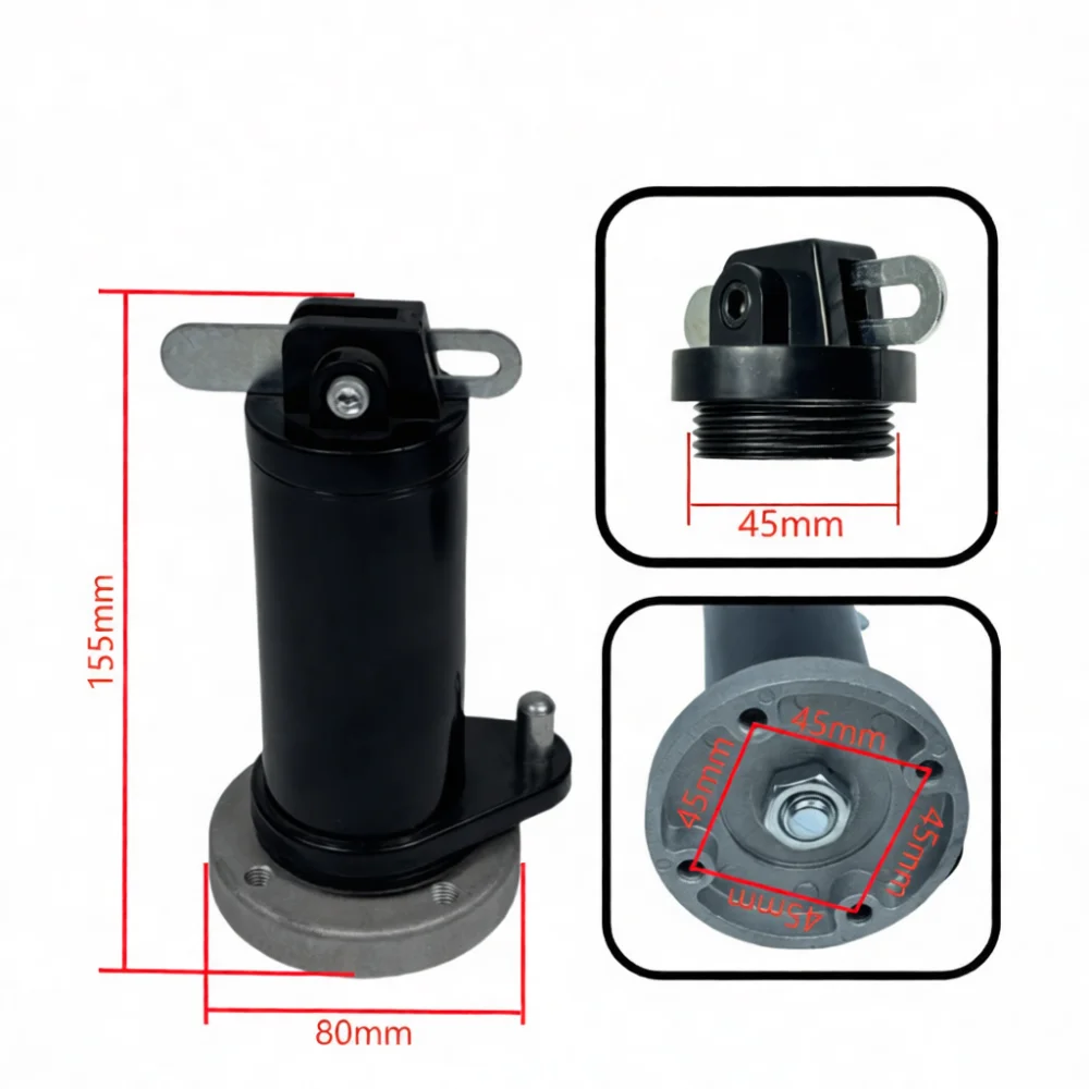 MIG Welder Wire Feeder Tension Shaft 5kg 15kg Spool Support OTC Compatible Four Hole Mount Mechanical Spindle Assembly
