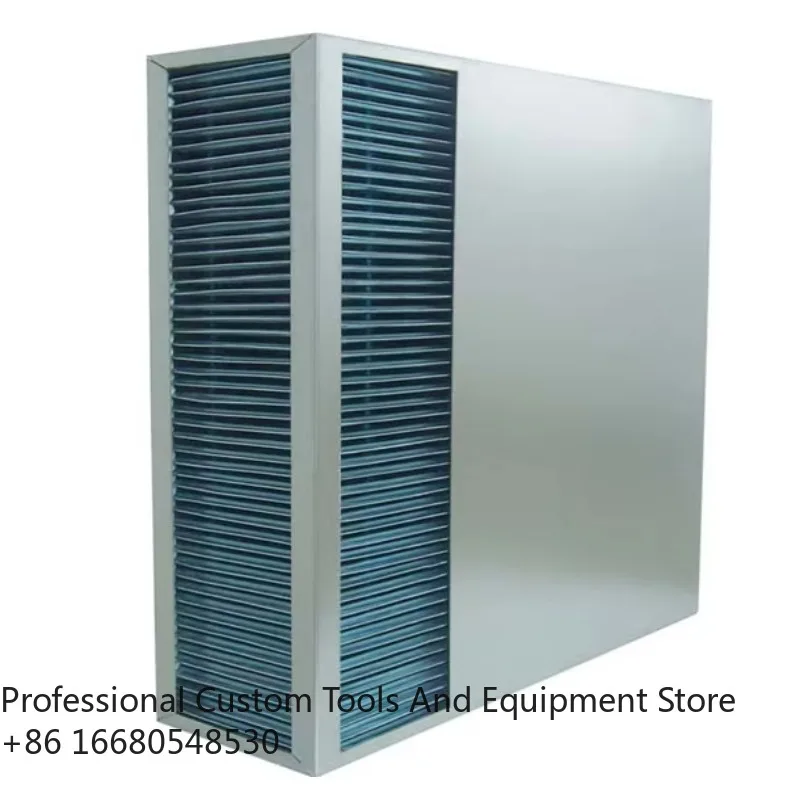 1HAir to Air Crossflow Air Recuperator Enthaply Recovery Plate Fin Heat Exchanger