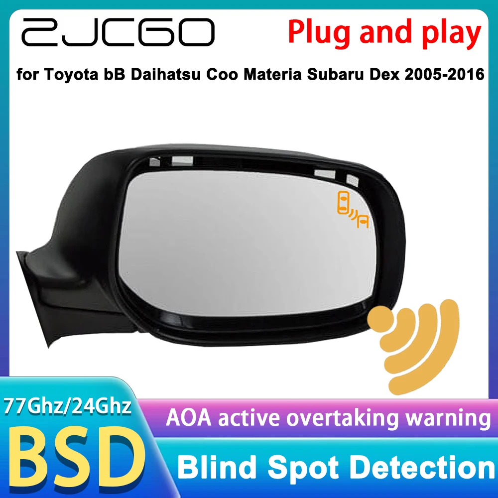 for Toyota bB Daihatsu Coo Materia Subaru Dex QNC20 2005-2016 Rear Cross Traffic Alert Blind Spot Monitor Assist Detection DSM