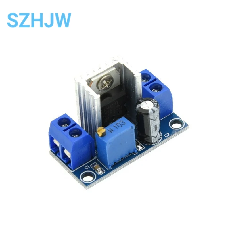 LM317 Adjustable Voltage Regulator Power Supply DC-DC Converter Buck Step Down Circuit Board Module Linear Regulator