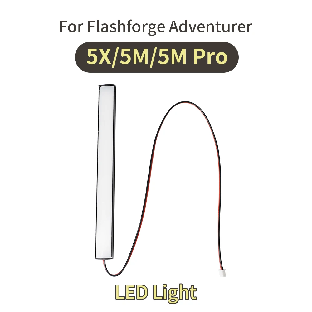

AD5X Magnetic LED Light Kit For Flashforge AD5X AD5M PRO LED Lights Lamp 24V Lighting Strip For Adventurer 5X 5M 3D Printer