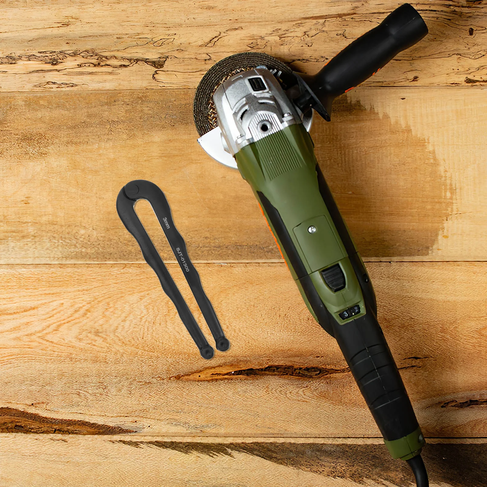 調整可能なフック 3mm スパナピン取り外しツール アングルグラインダーベンチ家電用 薄型レンチ ハンドスパナ レンチピンプライヤーツール