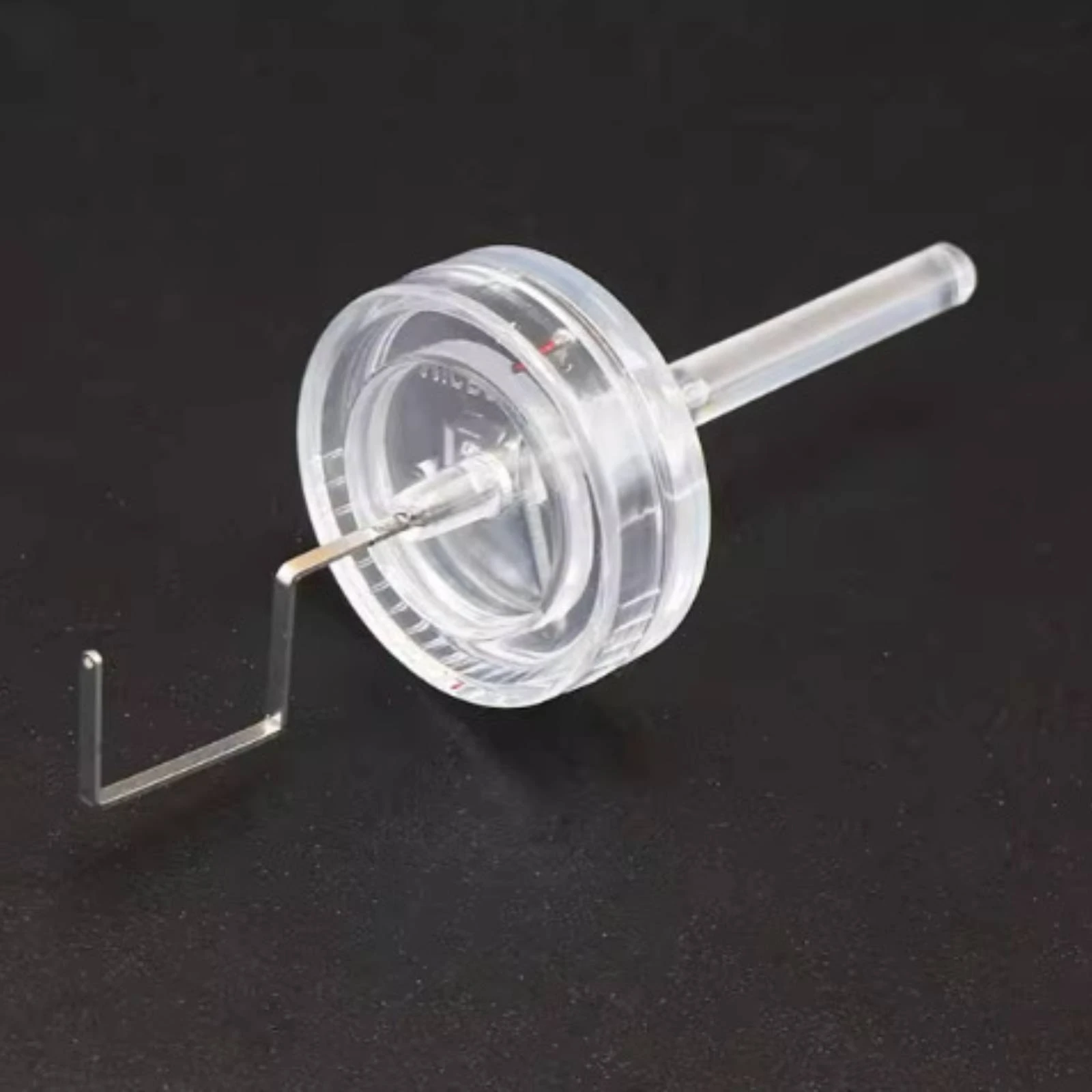 HOROTEC MSA 03.670 Fast-Slow Adjustment Tool Transparent Fast-Slow Adjustment Tool with Storage Case for Watchmakers