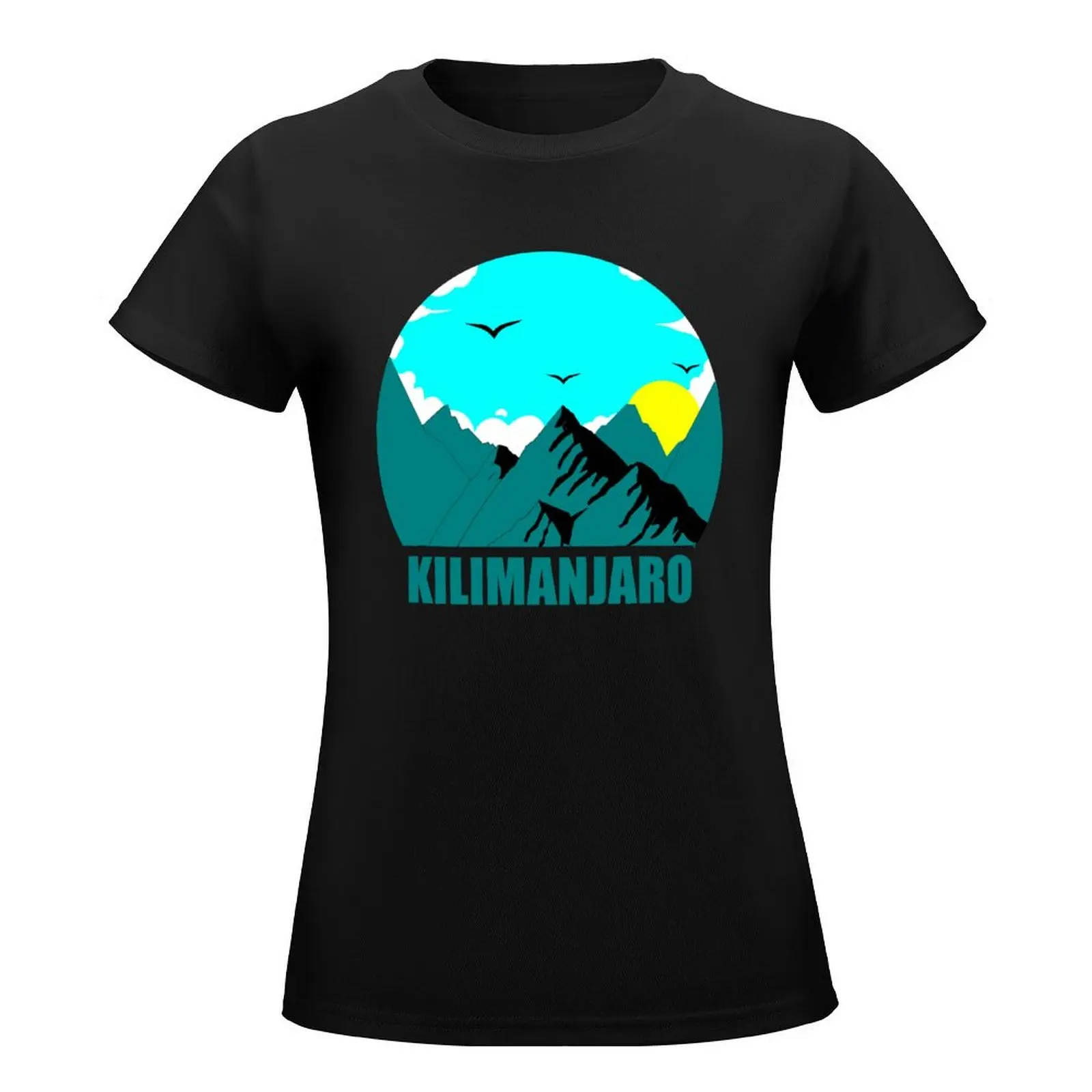 Hike mount kilimanjaro T-Shirt shirts graphic tees lady clothes Women's t-shirt