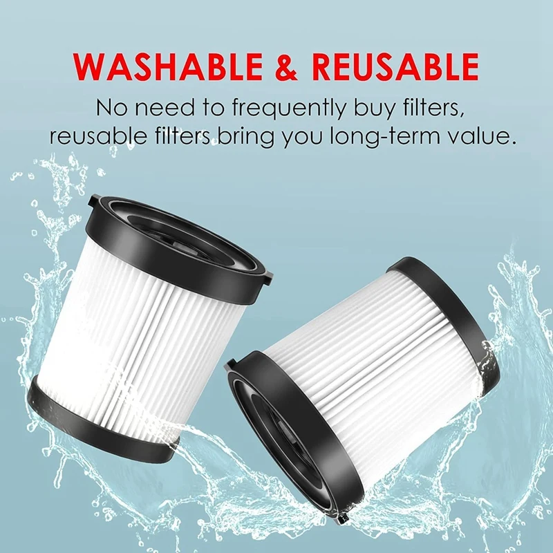 HEPA Filter Replace Fit For Fabuletta FSV001 FSV101 Cordless Stick Vacuum Cleaners Series