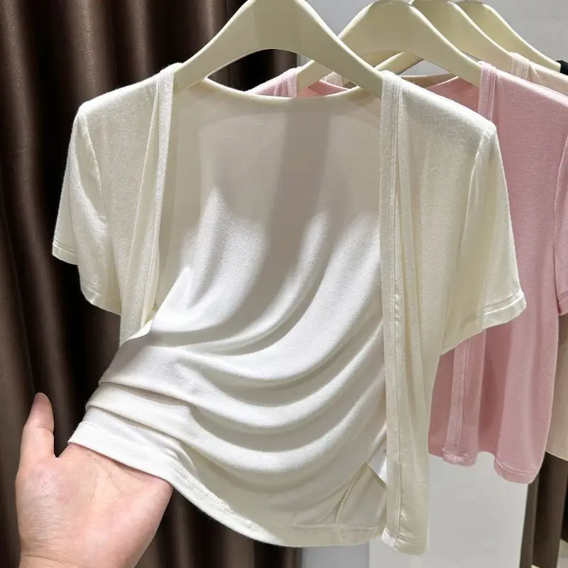 

plus Size Ultra-Elastic Skin-Clothing Women's Summer Outerwear Thin oulder-aped Sun-Protective ort Cardigan Coat Fem