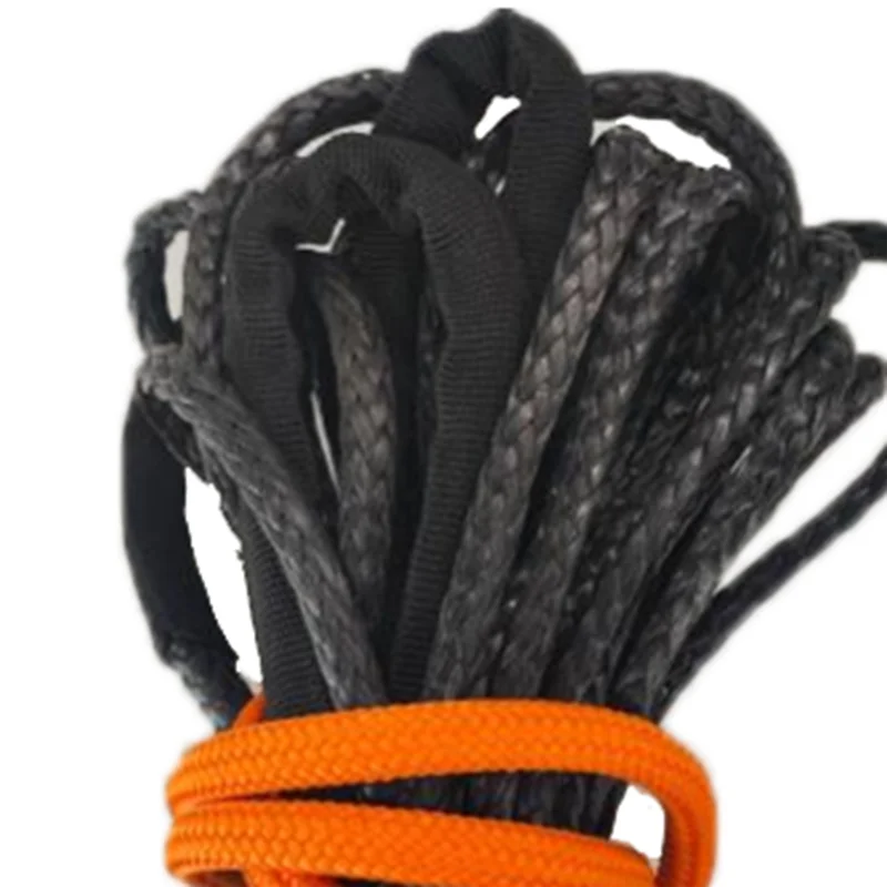 

New Arrival Synthetic Winch Rope Kit, Winch Hook, Safety Pull Strap, Outdoor Traction Rescue