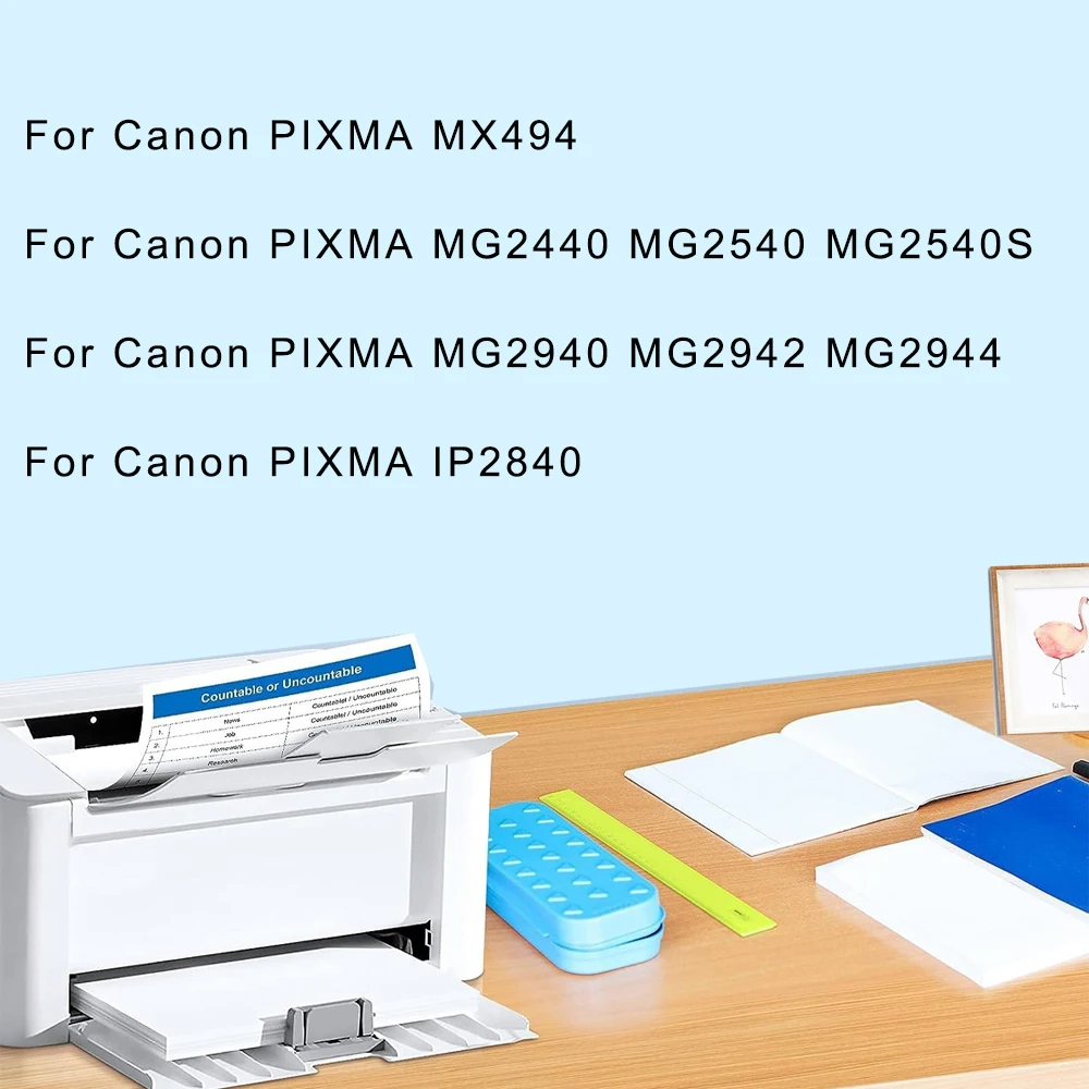 445XL 446 Ink Cartridge PG445 CL446 For Canon 445 446XL Compatible Pixma MX494 MG2440 MG2540 IP2840 MG2545 TS3140 TR4540 Printer