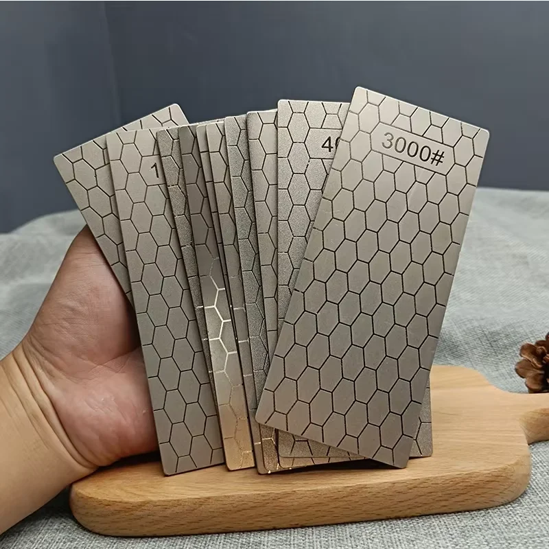 Diamond Stone No Base Bar Used Knife Honeycomb Sharpener Diamond Whetstone Grinding Stone Sharpening Stone Bars Kitchen Tool