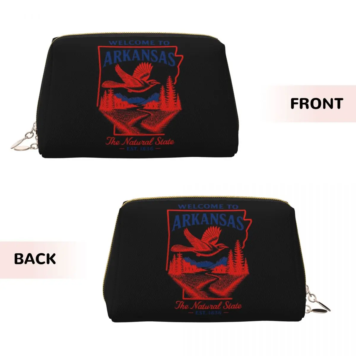 Korn Music Concert Rock Band World Tour Women Cosmetic Bags Travel Makeup Organizer Pouch Toiletry Storage Dopp Kit Box