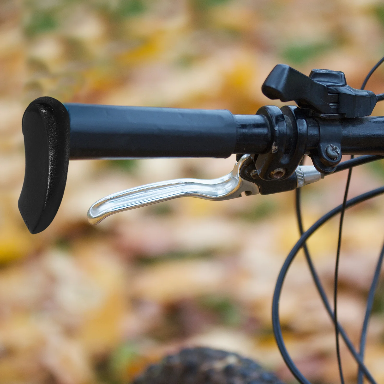 

1Pair Auxiliary Rest Handlebar Aluminum Alloy Bike Grips Nonslip Design Wide Compatibility for Comfortable Rides