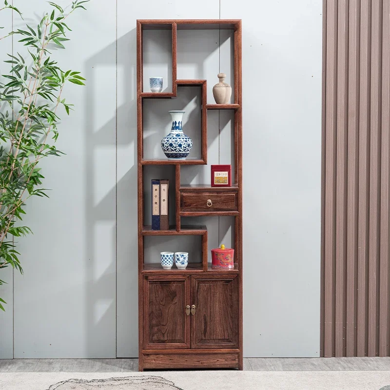 12 إطار Bogu صغير من الخشب الصلب، رف بسيط صيني حديث جديد، خزانة مدخل، رف عرض Duobao Pavilion، خزانة مدمجة