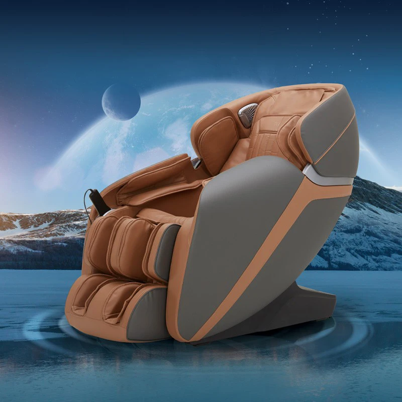 Silla de Masaje Comercial Zero Gravity 3D 4D con Bolsas de Aire para Masaje Corporal Completo