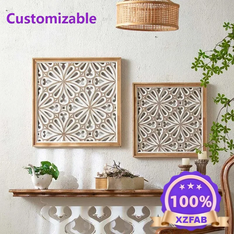 Factory Direct 2026 Moroccan-style porch cover ugliness hanging painting B&B bedroom background wall decoration combination