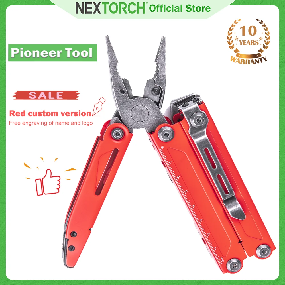 

NEXTORCH Pioneer 14-in-1 Multitool Pliers Folding Hand Tools Portable Multifunctional EDC Outdoor Survival Camping Equipments