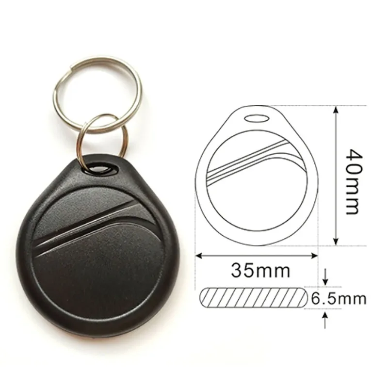 5/10PCS Rewritable Smart Chip Tag CUID Gen2 Clone Token RFID Copy Key 13.56Mhz NFC Changeable Badge 1K S50 Proximity Keychain