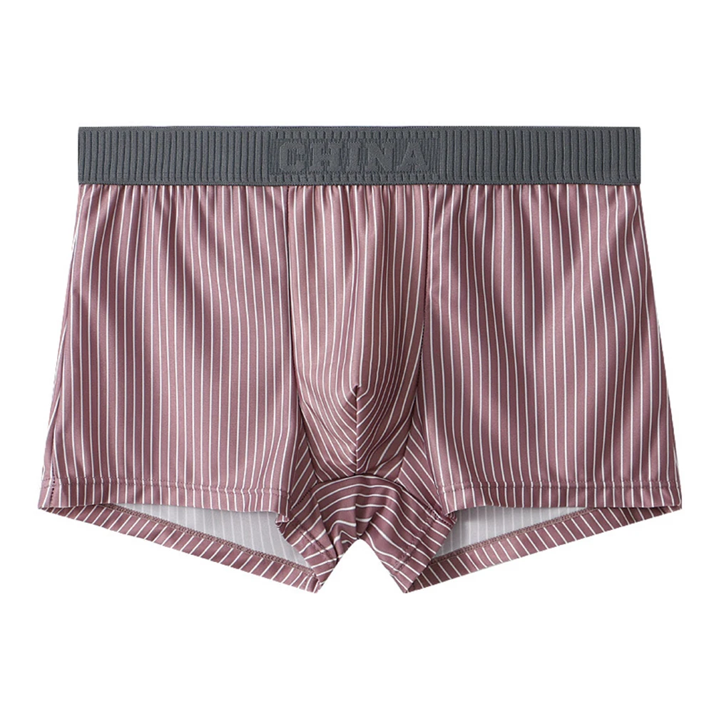 Men's Seamless Ice Silk Briefs - Comfort - close-up view