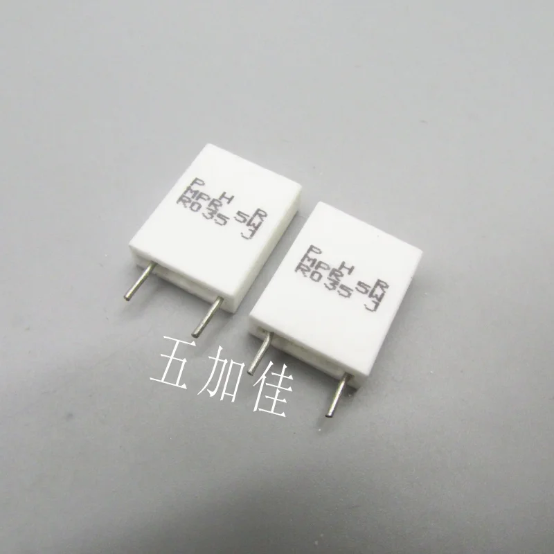 10-100pcs MPR 5WR035J 5W 35mR 0.035R 5% direct insertion non inductive ceramic resistor
