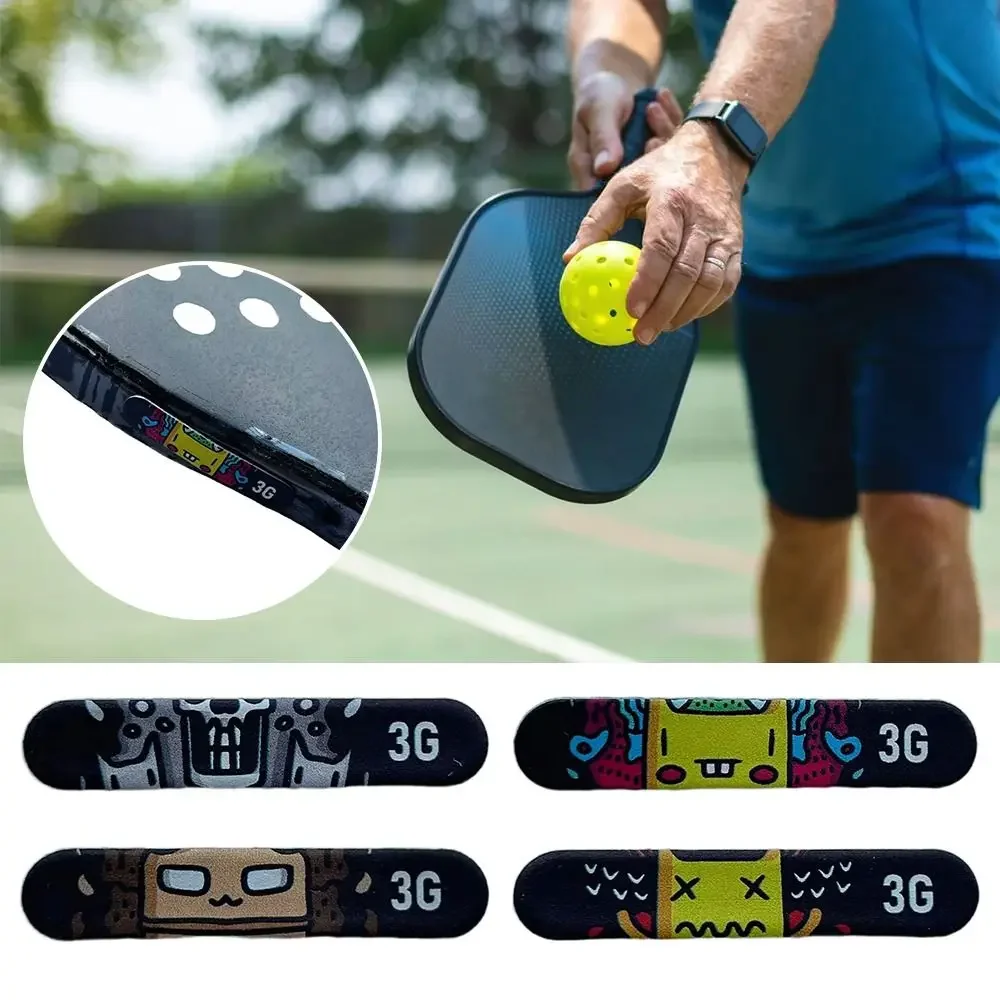 

6 шт., утяжеленная наклейка для теннисной ракетки с героями мультфильмов, 3 г, регулируемый вес, балансир, самоклеящаяся балансировочная лента