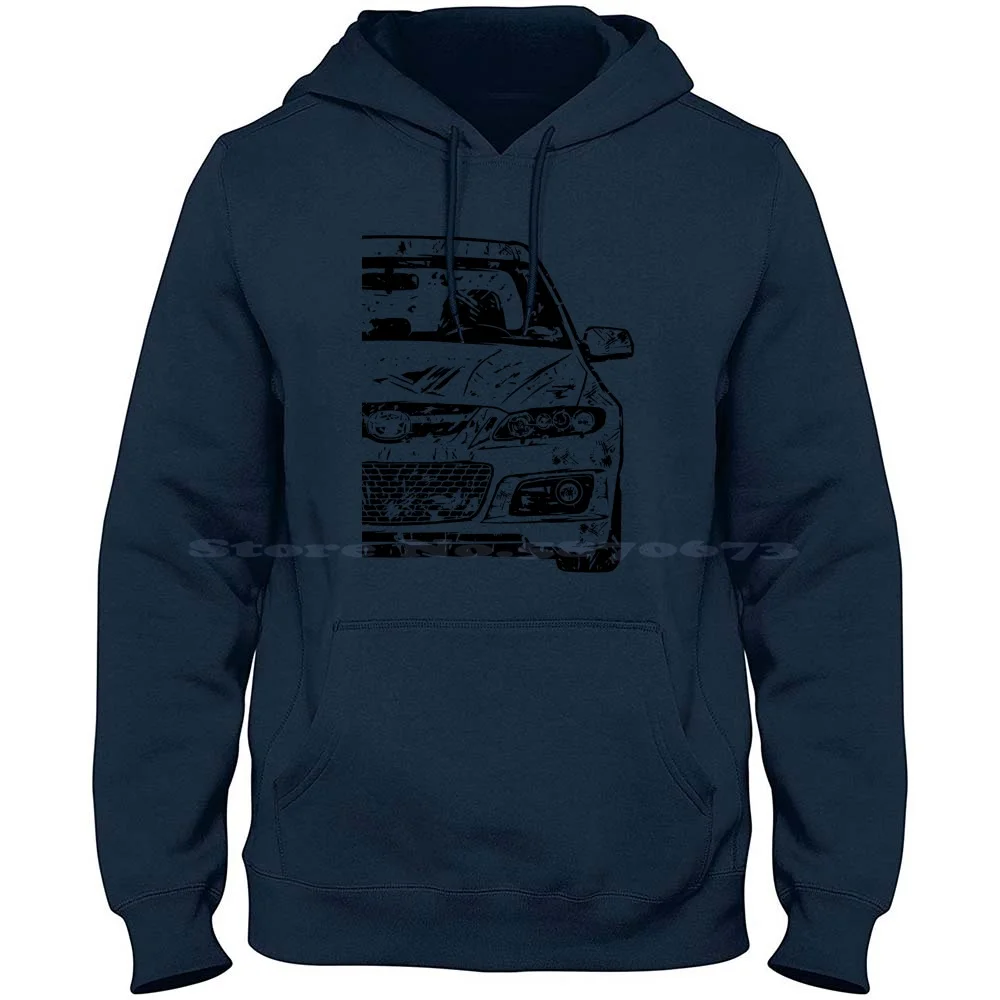 6 Gg Mps Ols 100% Cotton Hoodie 6 Gg Enthusiast 6 Gg Lover 6 Gg Tuning Enthusiast Lover