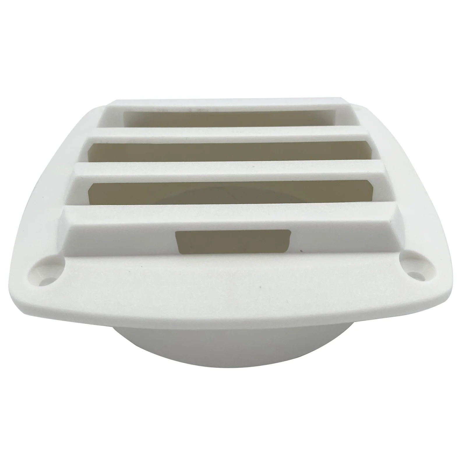 Boat 127mm White Nylon Hose Vent Grill Ventilation Outlet Mount Louvered for Marine Yacht Caravan Hardware