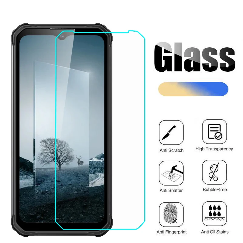 2-1PCS 9H Tempered Glass For Oukitel WP26 Screen Protector Phone Film For Cristal Templado Oukitel WP22 6.58