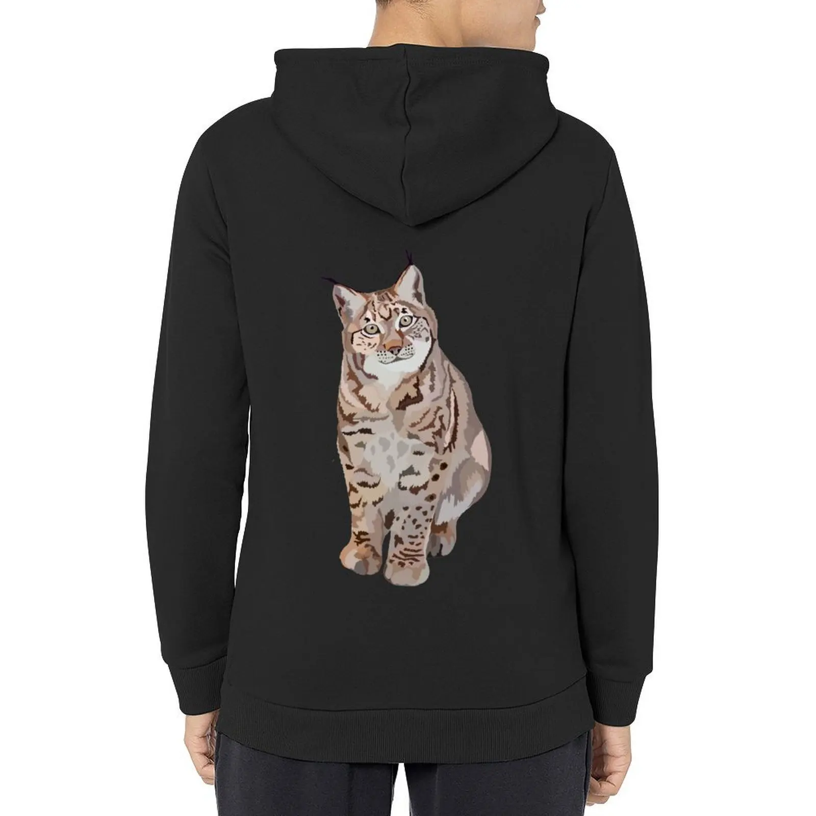 

L is for Lynx Hoodie men's autumn clothes aesthetic clothing men's clothes autumn new products mens hoodies