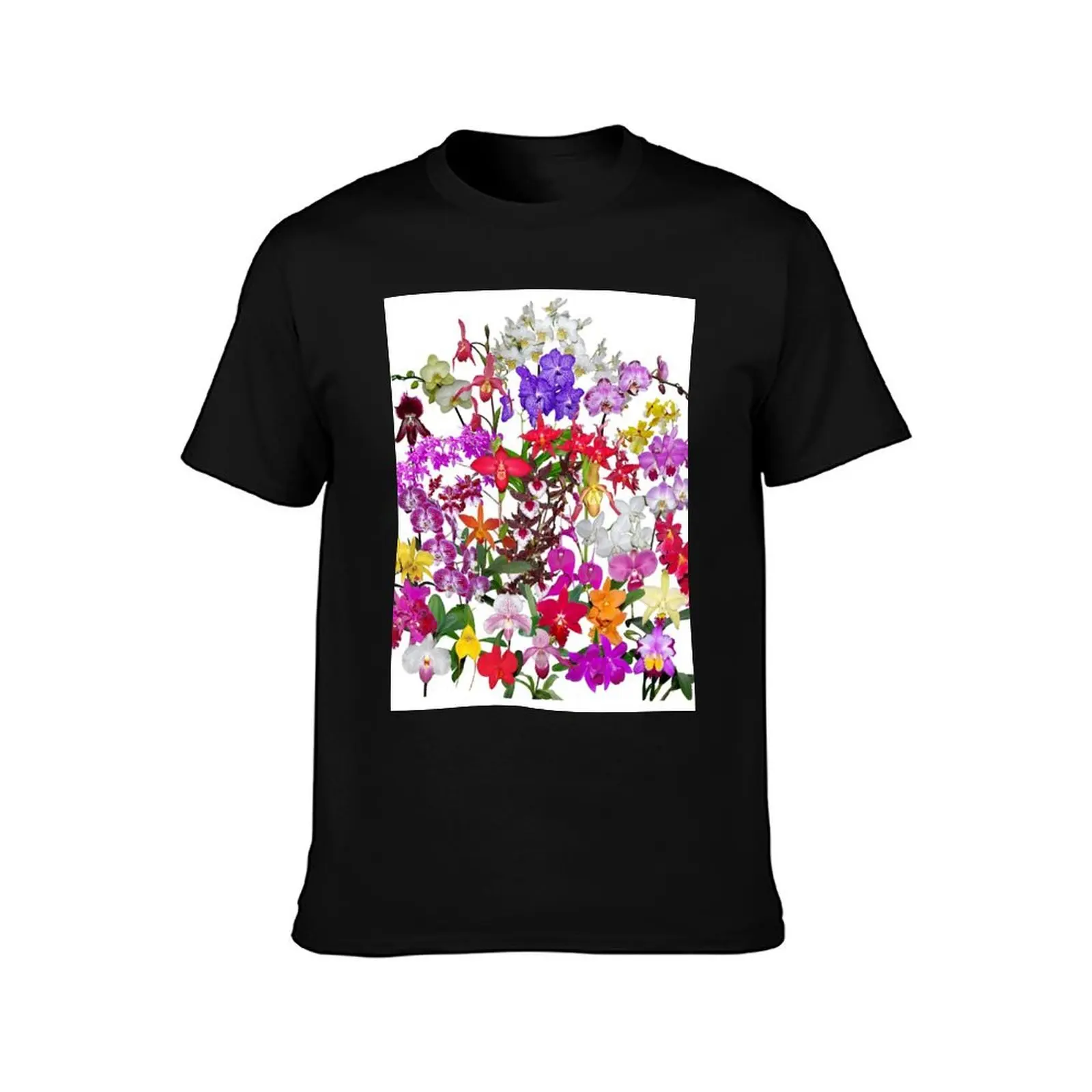 A celebration of orchids T-Shirt customs design your own quick-drying for a boy blue archive t shirts for men graphic