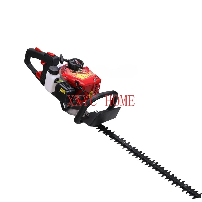 6868CC Two-Stroke Gasoline Double-Blade Light Hedge ，Tea Tree Trimmer Backpack Garden Thick Branch Trimmer Electric Tool