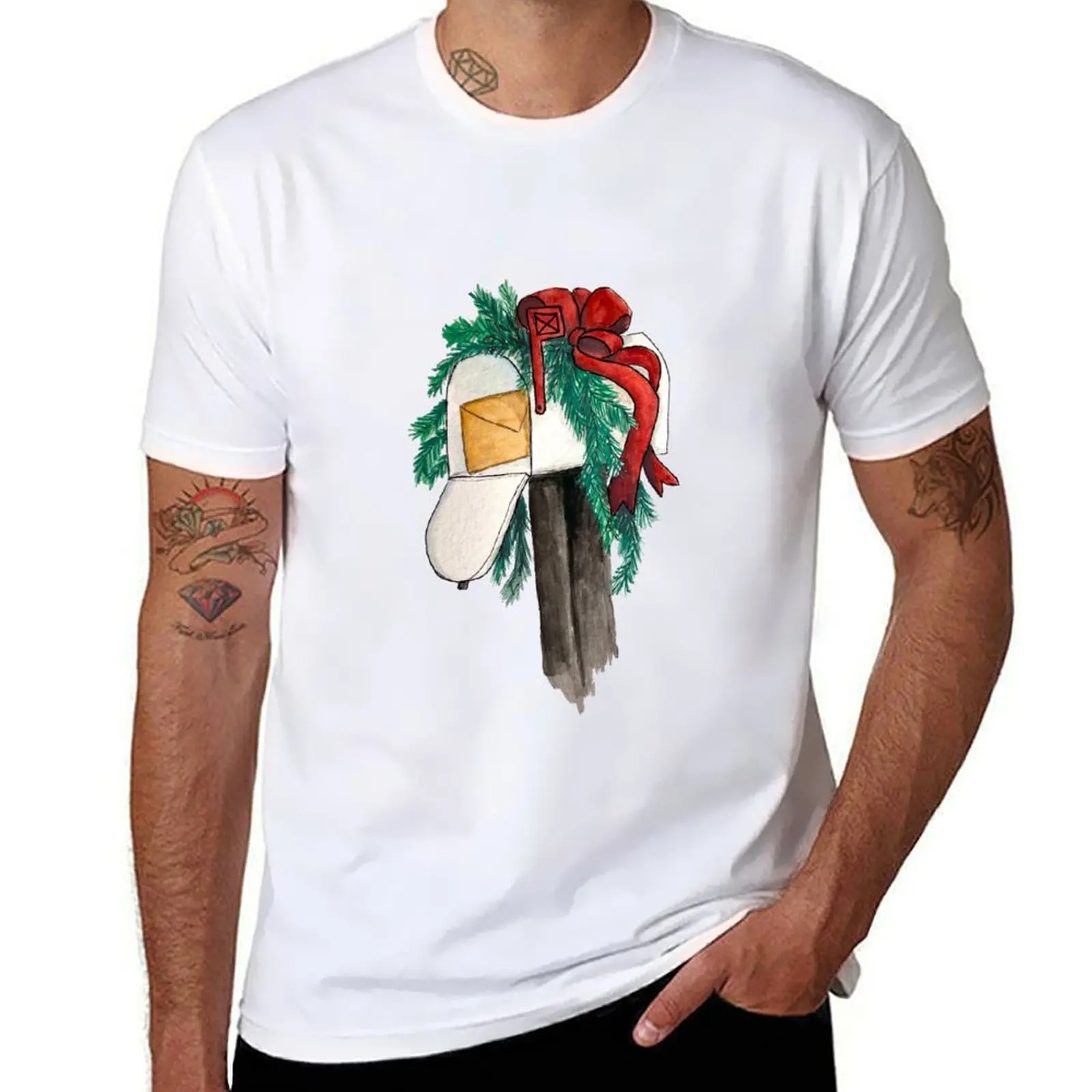 

Christmas Mail T-Shirt t shirt man casual t shirt man designer man t shirt cotton T-shirt