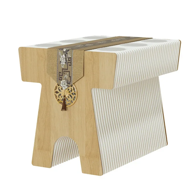 Model display stand Chinese classical long table foldable