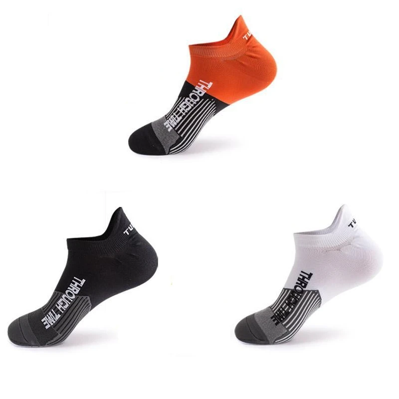 

3 пары высококачественных мужских спортивных носков до щиколотки, спортивные дышащие сетчатые повседневные короткие носки для фитнеса и бега на весну и лето