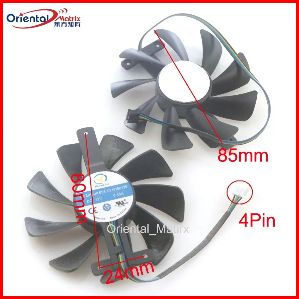 CF9015H12S 85mm 12V 0.45A 4Pin VGA Fan For INNO3D RTX2080ti RTX2080 RTX2070 SUPER TWIN X2 Video Graphics Card Cooler Cooling Fan