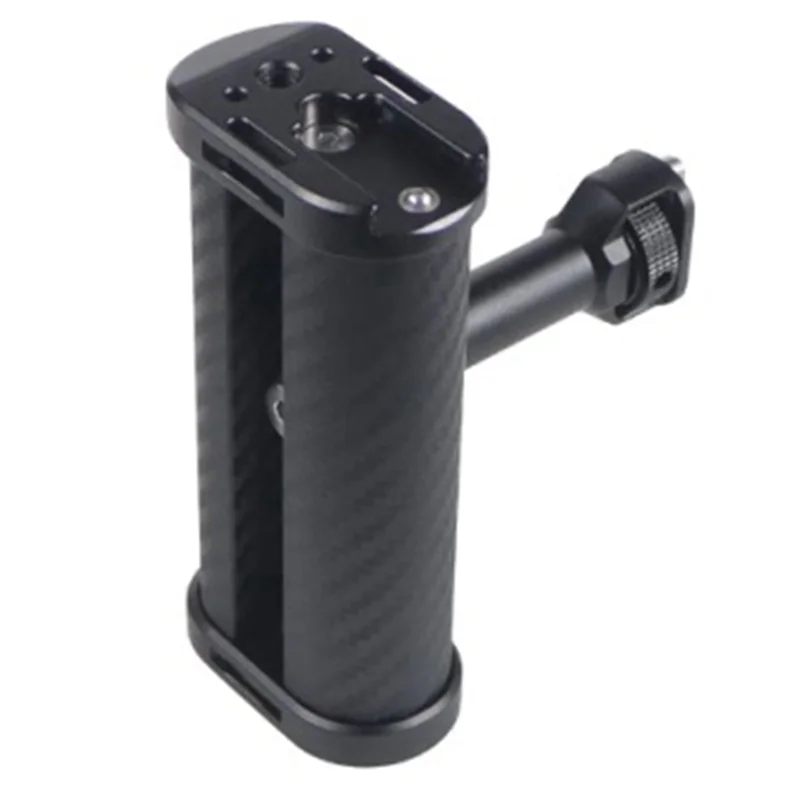 ABGI-2X Mini Side Handle Handgrip With Dual 1/4 Screw Mount For Mirrorless Digital Camera DSLR Camera Cage Built-In Wrench